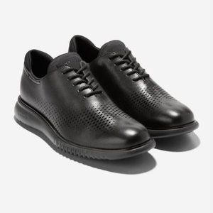 Cole Haan Men's 2.ZERØGRAND Laser Cut Leather Oxfords New in Box NWT